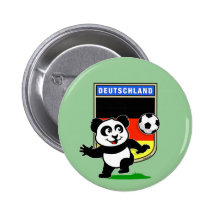 Germany Football Panda Pins