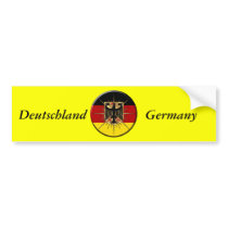 Germany Fussball Deutschland World Champions gifts Bumper Sticker