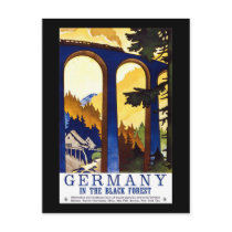 Germany In The Black Forest Post Card