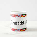 Germany & its Laender Waving Flags Mugs