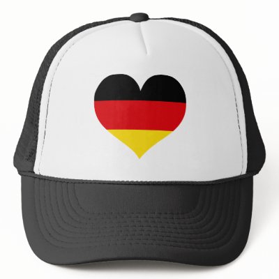 Germany Love Trucker Hats by robby1982