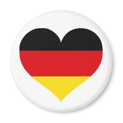 Germany Love Fridge Magnets by robby1982