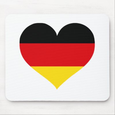 Germany Love Mouse Pads by robby1982
