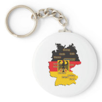 Germany Map Keychain