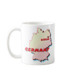 Germany Map Mug