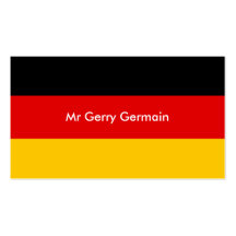 Germany, Mr Gerry Germain Business Card Templates