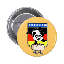 Germany Pommel Horse Panda Pin