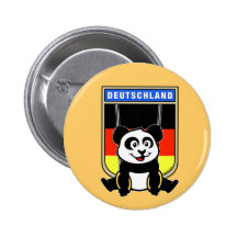 Germany Rings Panda Buttons