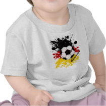 Germany soccer ball splash artwork gifts tee shirt