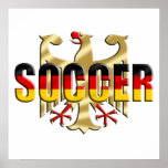 Germany soccer flag football fans gifts print
