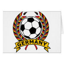 Germany Soccer Greeting Card