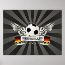 Germany Soccer National Team Supporter poster
