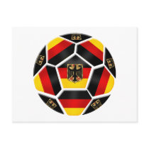 Germany Soccer Postcard