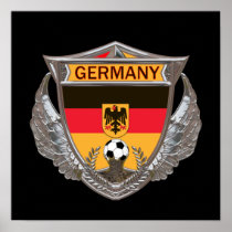 Germany Soccer Poster