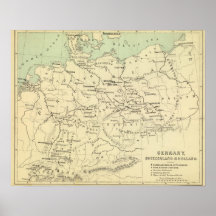 Germany, Switzerland, Holland Print