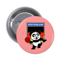 Germany Table Tennis Panda Buttons