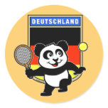 Germany Tennis Panda Stickers