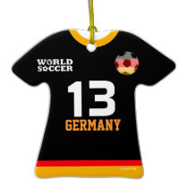 Germany World Cup Soccer Jersey Ornament