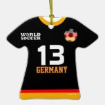 Germany World Cup Soccer Jersey Ornament