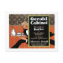 Gerold Cabinet Kaffee Vintage Drink Ad Art Post Card