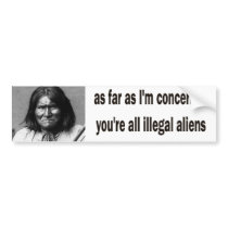 geronimo bumper stickers