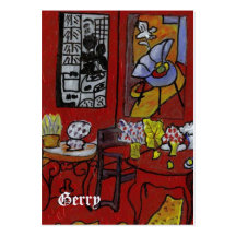 GERRYS MATISSE PORTABLE ART BUSINESS CARD