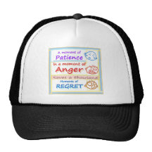 Gestion de colère : Moments de motivation Casquette De Camionneur