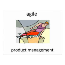 Gestion du produit agile cartes postales
