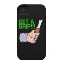 Get A Grip.png Vibe iPhone 4 Covers