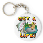 GET A LIFE KEY CHAIN