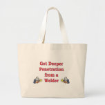 GET DEEPER PENETRATION CANVAS BAG