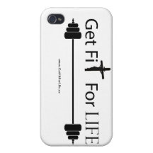 Get Fit For Life iPhone 4 Case