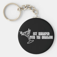 Get Hammered With The Homeless Martini Key Chain
