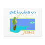 Get hooked on Jesus fisherman Postcards