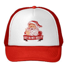 Get in My Belly Funny Christmas Hats