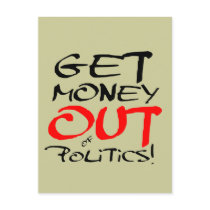 Get Money Out! Postcard
