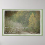 Get Off Of There Photographer motivational poster