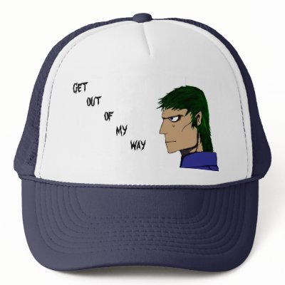 Get out of my way cap by motivationalcalendar