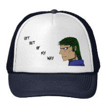 Get out of my way cap trucker hat