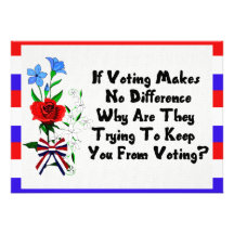 GET OUT THE VOTE PERSONALIZED INVITE