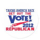 Get Out The Vote Sticker