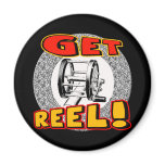 Get Reel Fishing T-shirts and Gifts Refrigerator Magnets