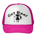 Get Reel - Little Girls Fishing Hat