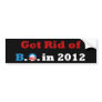 Get Rid of B.O. Bumper Sticker