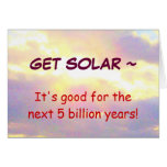 GET SOLAR card