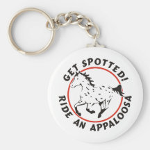 Get Spotted Leopard Appaloosa Keychains