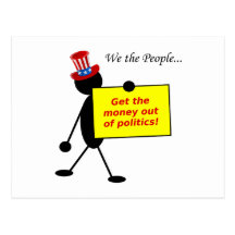 Get The Money Out of Politics Postcards