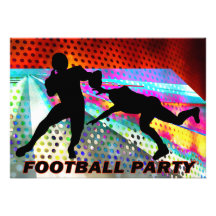 Get the Quarterback Football Party Announcements