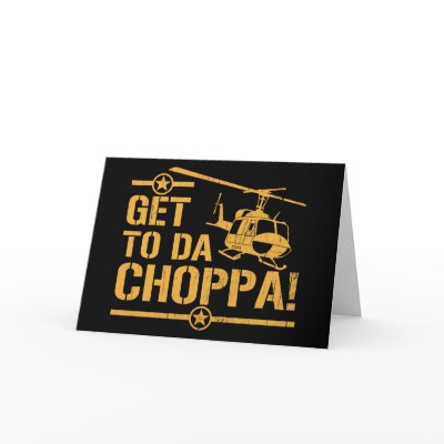 Get To Da Choppa Vintage by raggedshirts