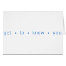 get to know you card